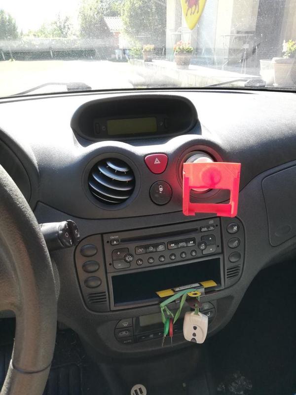 citroen C3 phone mount
