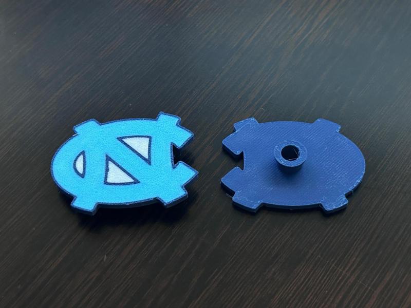 University of North Carolina Croc Charm Jibbitz