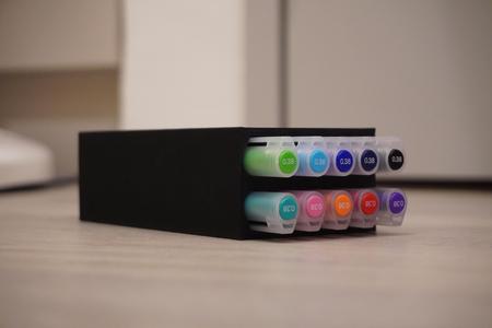 MUJI Ballpoint Pen 10 Color Set holder