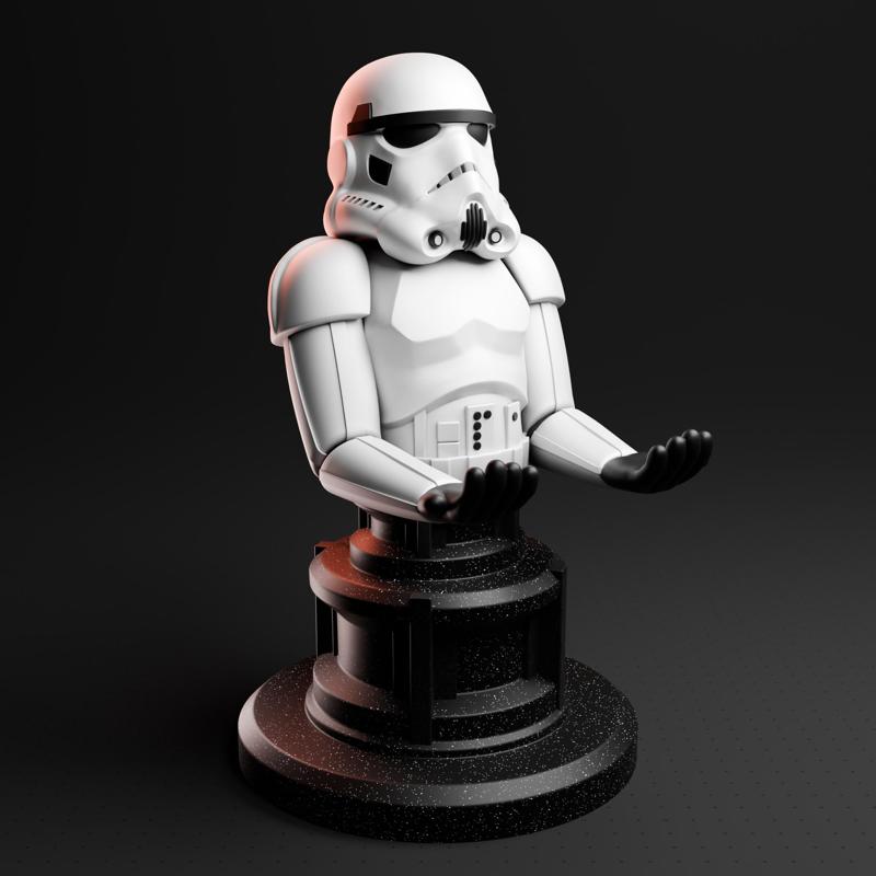 StormTrooper Controller holder - Cable Guy