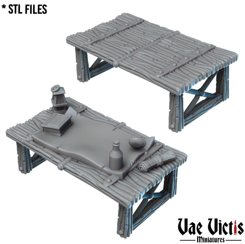 Cartographer's table