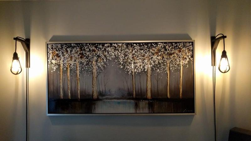 Industrial lighting cage