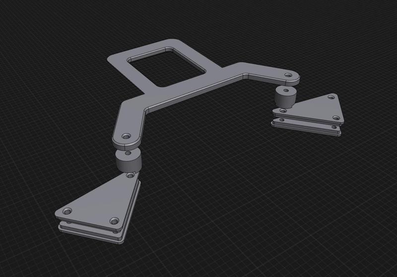 Asetek Front Mount Dashboard Holder