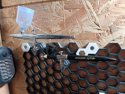 Airbrush qickconnet holder