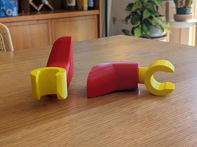 Minifig Hand - Wall Hook