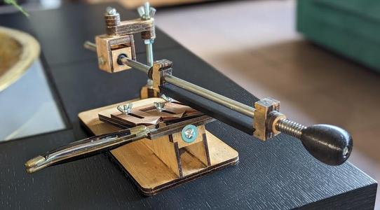 laser cut knife and scissors sharpener (version 2)