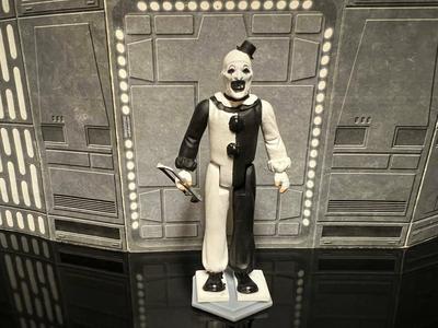 STAR WARS ART THE CLOWN, TERRIFIER HALLOWEEN SPECIAL 2023, CUSTOM UNPRODUCED KENNER, HASBRO ACTION FIGURE, 3.75", 1/18, 5POA
