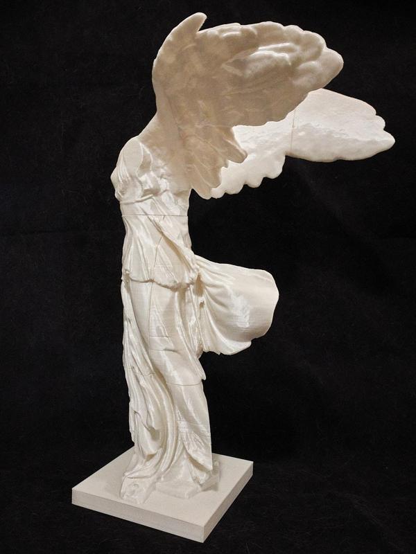 Conserved Nike of Samothrace / Winged Victory