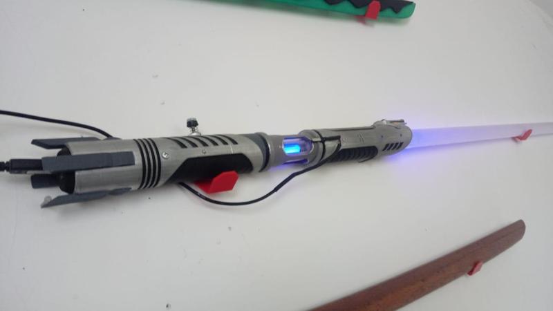 Custom Lightsaber / Senya Tirall Inspired