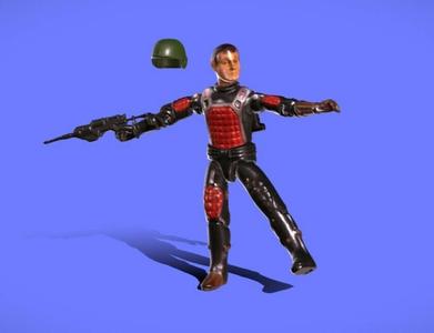 1982 G.I. JOE FLASH LASER - 3D SCAN -