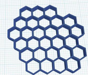 Simple Hive Pattern Insect-Hotel