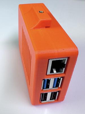 Prusa Enclosure - Raspberry Pi 4 snapfit case