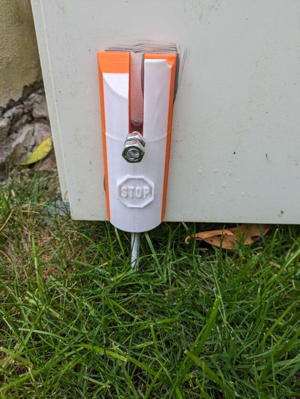 Türstopper für Werkstatt / Door stop for workshop