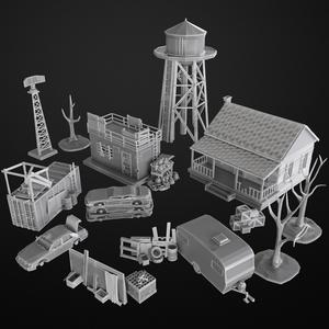 Apocalypse survival set terrain 28mm