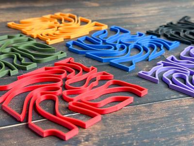 Coasters for mugs, glasses, and cups