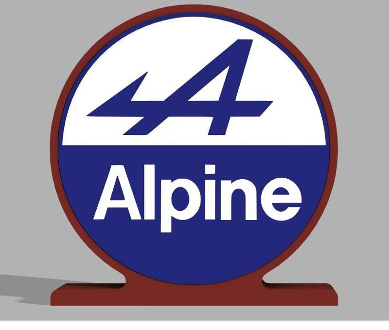 Light box Alpine