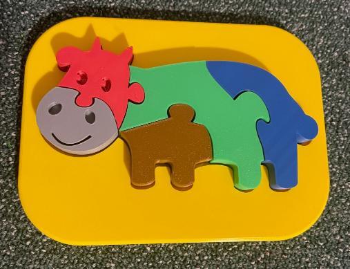 Cow - Puzzle for Kids