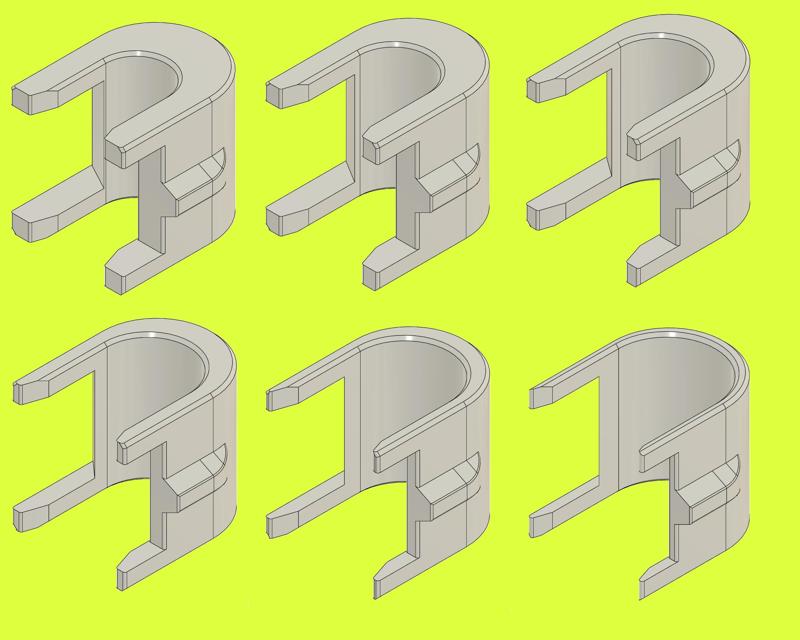 multiple sizes - Ortlieb QL1/ QL2 HOOK INSERTS pannier