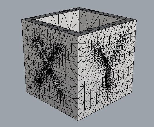 Calibration cube model 2
