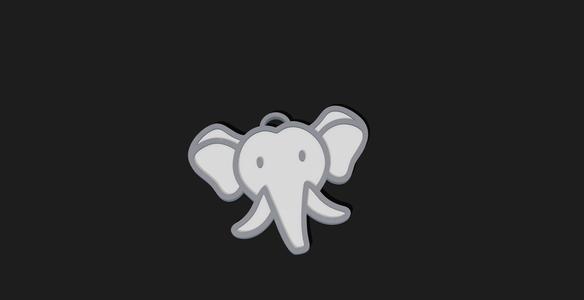 Elephant Keychain