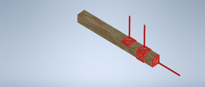 Square Centering and Marking Tool (50x50mm)