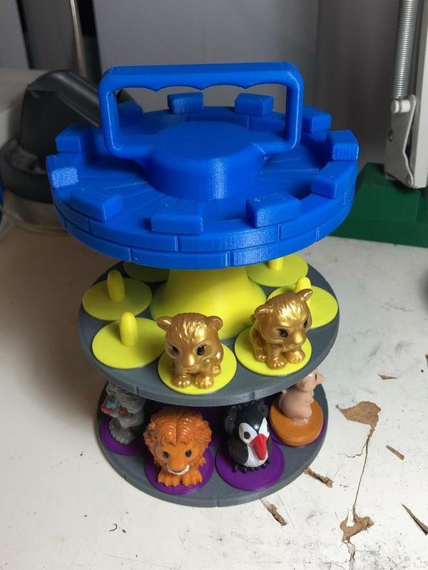Stackable Ooshie Display Tower