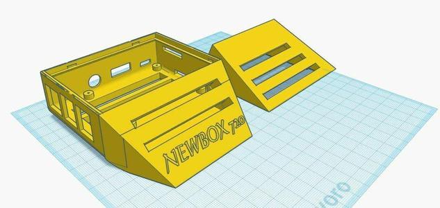 Newbox 720 raspberry pi B+ to B3+ Console Case
