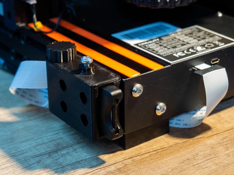 3D printer extension SD card reader adapter holder