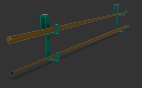 hanging hook pool table
