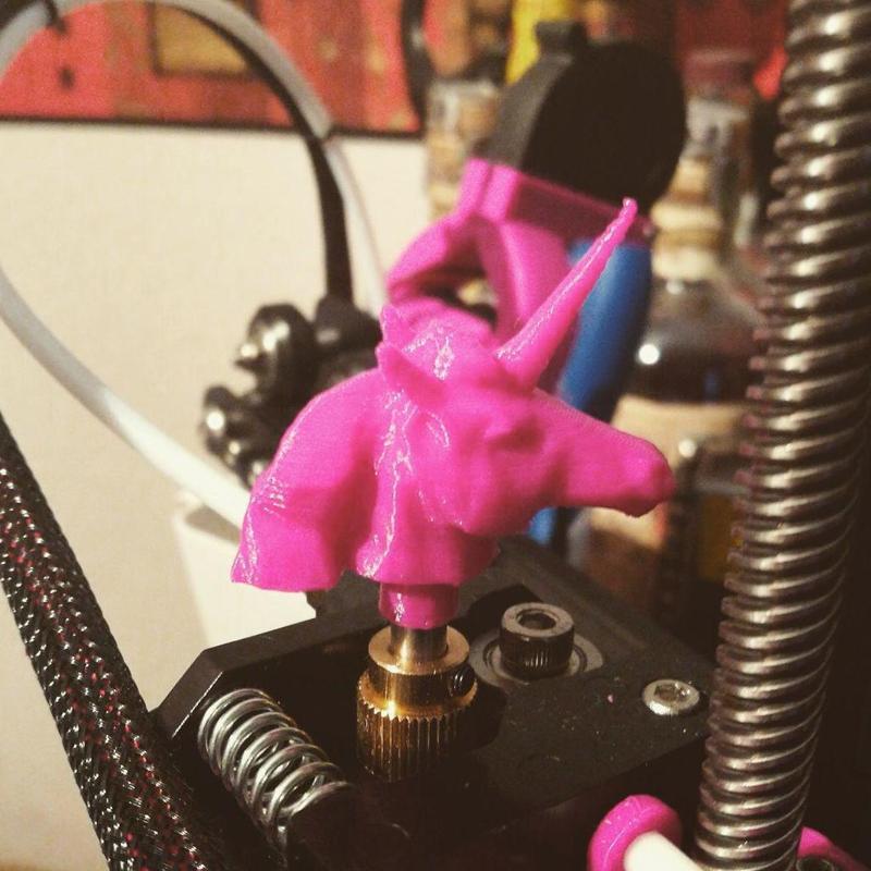 Unicorn Spinner for Extruder