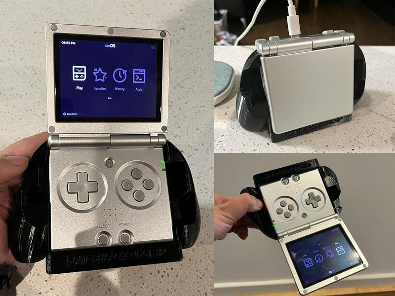 Anbernic RG35XXSP Comfort Grip / Standing Case