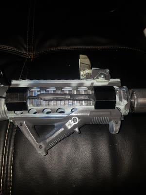 gel blaster tactical light cable holder