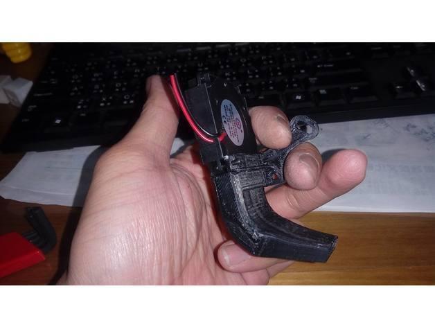 CR-10S 左側風扇 Left Side Fan Rack