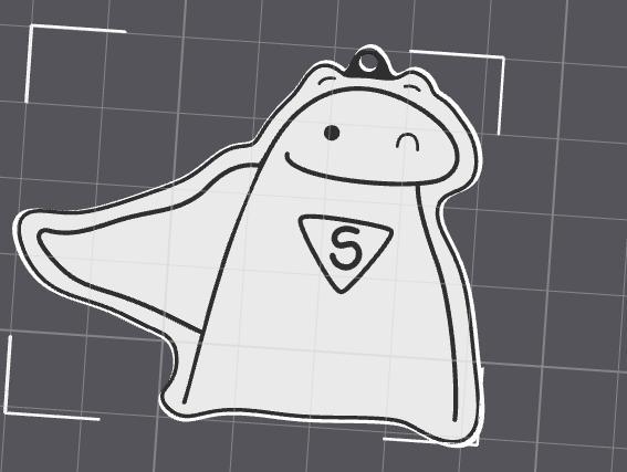 keychain super flork normal /inverse