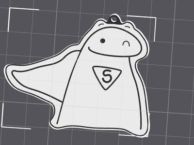 keychain super flork normal /inverse