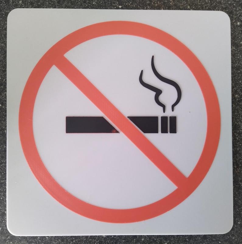 NO SMOKING SIGN