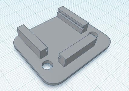 Holder for Wemos Lolin s2 Mini