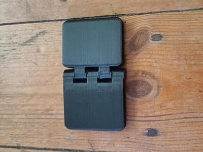 Glass-to-Glass hinge