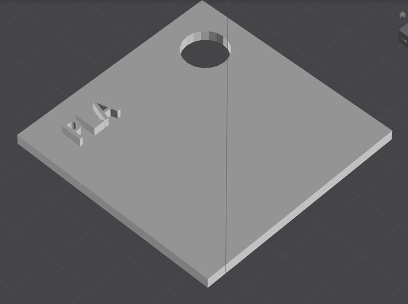 Sample for filament PLA