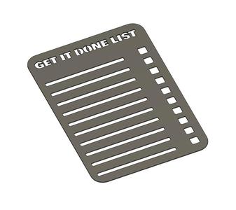 Get it done list / todo list