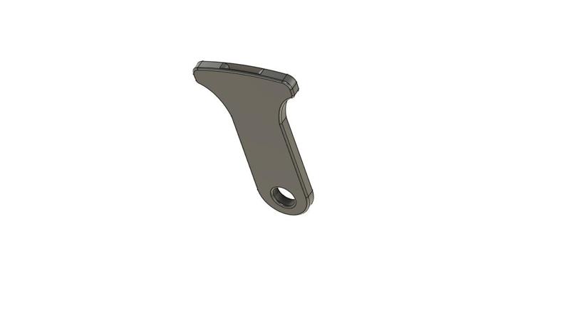 Removable shopping trolley coin with magnet