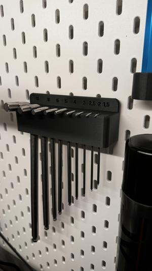 IKEA Skadis Halter Imbus / Sechskant Schlüssel