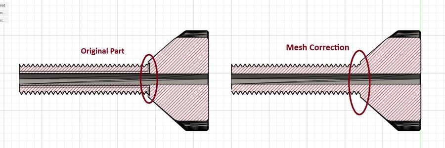 Spool Winder - Screw - Mesh Fix