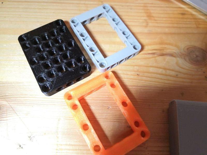 Beam brackets 5x7, Lego compatible