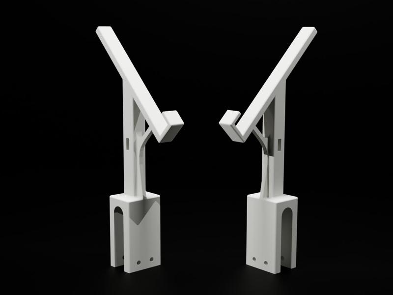 IKEA VITVAL Loft Bed MIDI Controller mount