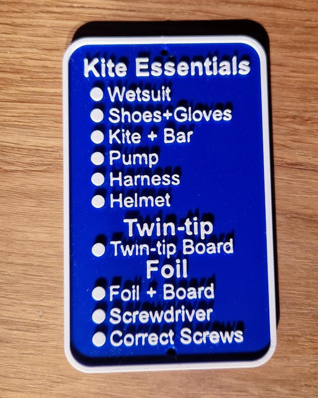 Kiteboarding essentials