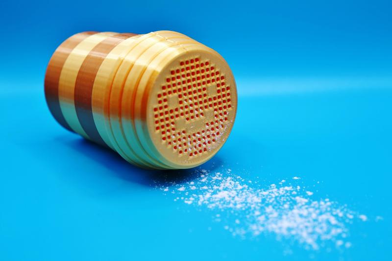 A container for powdered sugar or powder