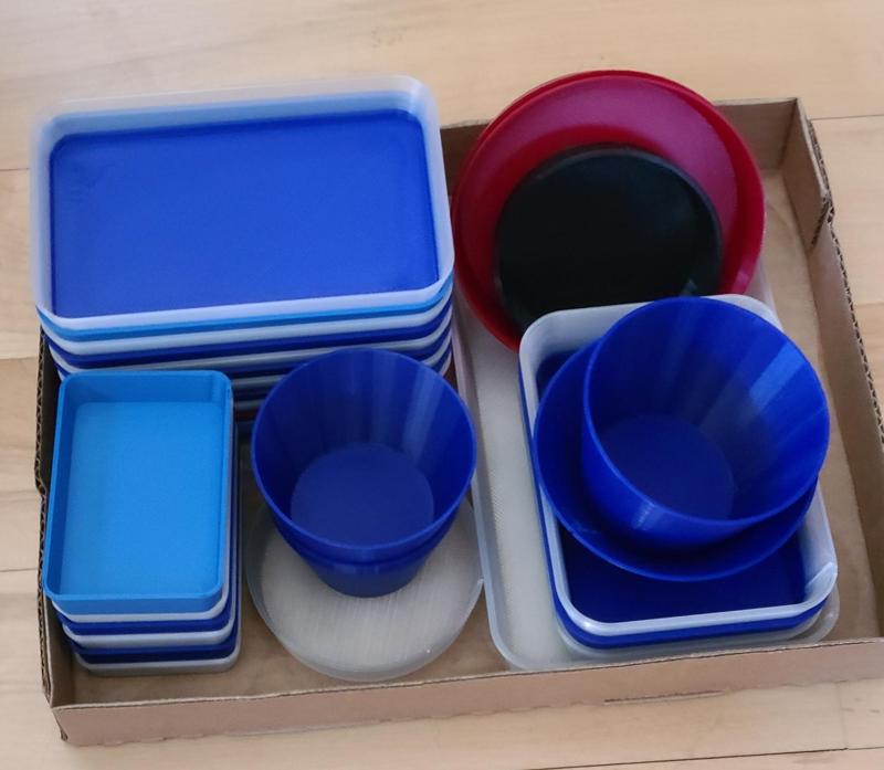 Parametric Parts Trays