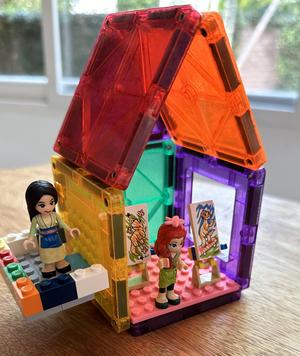 Playmags Lego Adaptor
