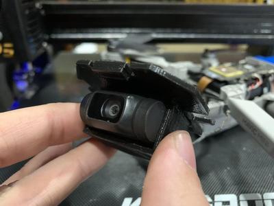 DJI Mavic Mini gimbal plate. FPV mode!